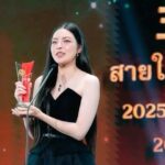 “เอวา ปวรวรรณ” คว้ารางวัล 2025 Thailand Headlines Person of the Year สาขาบุคคลด้านสื่อโซเชียลมีเดียที่ได้รับความนิยมแห่งปี