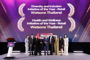 วัตสัน ประเทศไทย โดดเด่นบนเวทีเอเชีย คว้า 2 รางวัล Asian Management&hellip;