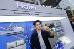 สปอร์ตก็ได้ คูลก็โดน! “เอส – ศุภ” ออร่าพุ่ง พร้อมเสิร์ฟความคูลจัดเต็มในงานไฮเออร์ Champion Your Haier Life