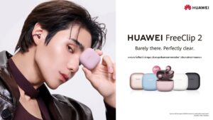 3 เหตุผลเด่นที่ทำให้หูฟัง HUAWEI FreeClip 2 เป็นผู้นำตลาดหูฟังOpen Ear ตอบโจทย์ไลฟ์สไตล์ยุคใหม่ได้แบบไม่เหมือนใคร