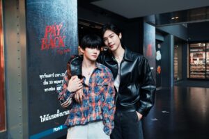 ดีเดย์!!! ซีรีส์วายฟอร์มยักษ์ “PAYBACK The Series ลงจอช่องวัน 31 ‘ท็อปแท็ป–มินลี’ พร้อมเก็บโปรเจกต์กระหึ่มกรุง