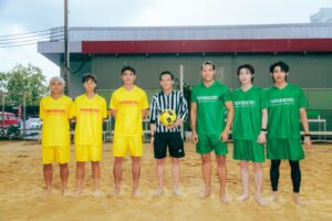 Havaianas ปลุกกระแสสปอร์ตไลฟ์สไตล์ ชวนคู่จิ้นสุดฮอต ‘ติวเตอร์ – ยิม’ เสิร์ฟโมเมนต์สุดฟิน  แท็กทีมซุป’ตาร์นักเตะขวัญใจชาวไทย ลงสนามโชว์สเต็ปบีชฟุตบอล  พร้อมเปิดตัวคอลเลกชันพิเศษ “Top Nations Collection” ในงาน “Football Beach Party”